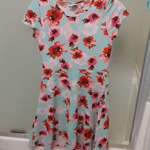 Floral print dress